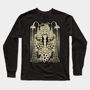 Barong Bali Ilustration 03 Long Sleeve T-Shirt